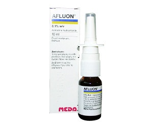 AFLUON 1 mg/ml SOLUÇÃO PARA PULVERIZAÇÃO NASAL