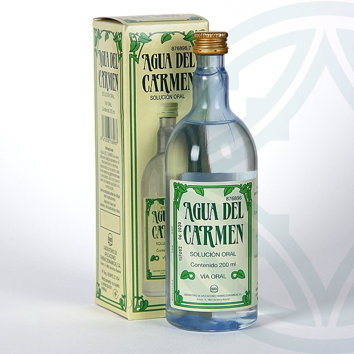 AGUA DEL CARMEN SOLUÇÃO ORAL