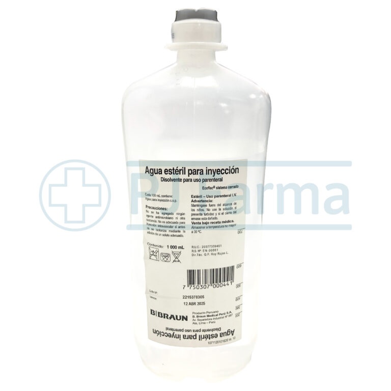 ÁGUA PARA PREPARAÇÕES INJETÁVEIS SERRA PAMIES solvente para uso parenteral
