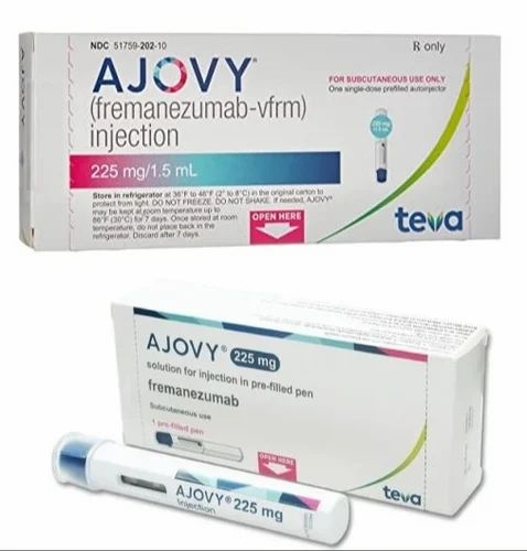 AJOVY 225 mg SOLUÇÃO INJETÁVEL EM CANETA PREENCHIDA