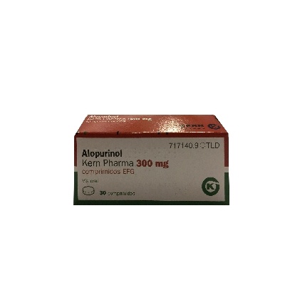 ALOPURINOL KERN PHARMA 300 mg COMPRIMIDOS