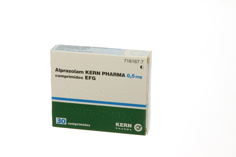 ALPRAZOLAM KERN PHARMA 0,5 mg COMPRIMIDOS