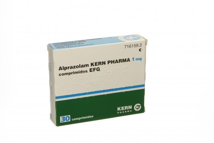 ALPRAZOLAM KERN PHARMA 1 mg COMPRIMIDOS