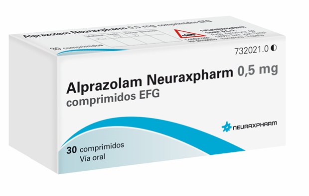 ALPRAZOLAM NEURAXPHARM 0,5 mg COMPRIMIDOS