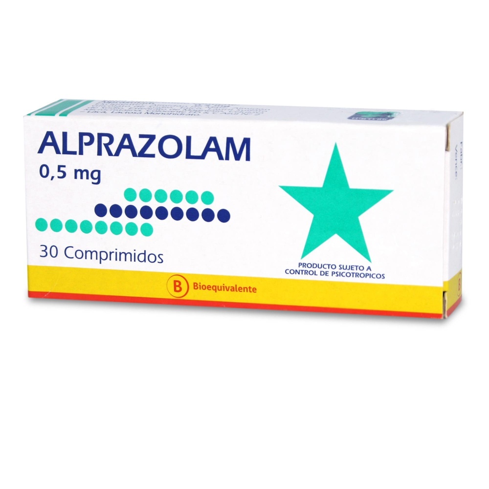 ALPRAZOLAM STADAFARMA 0,5 mg COMPRIMIDOS