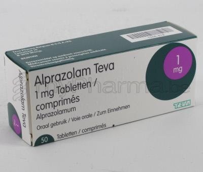 ALPRAZOLAM TEVA-RATIOPHARM 1 mg COMPRIMIDOS