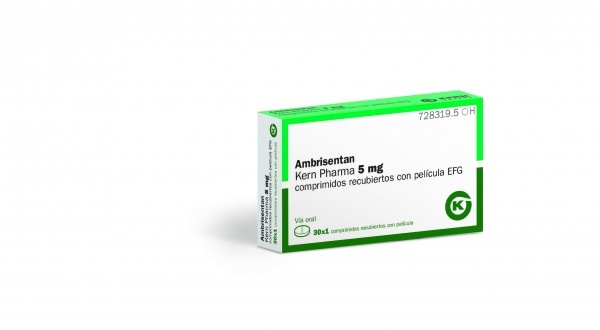 AMBRISENTAN VIVANTA 5 mg COMPRIMIDOS REVESTIDOS POR PELÍCULA