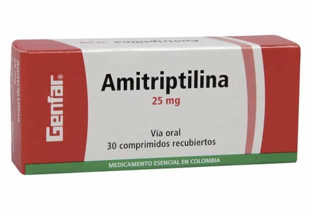 AMITRIPTILINA CLORIDRATO TARBIS 25 mg COMPRIMIDOS REVESTIDOS POR PELÍCULA