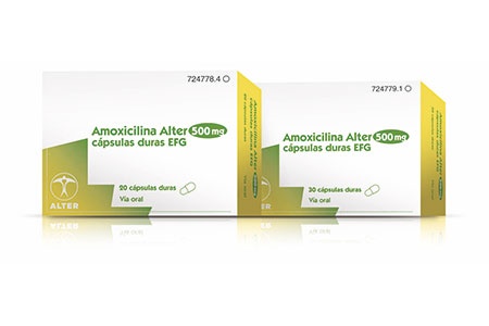 AMOXICILINA ALTER 500 mg CÁPSULAS DURAS