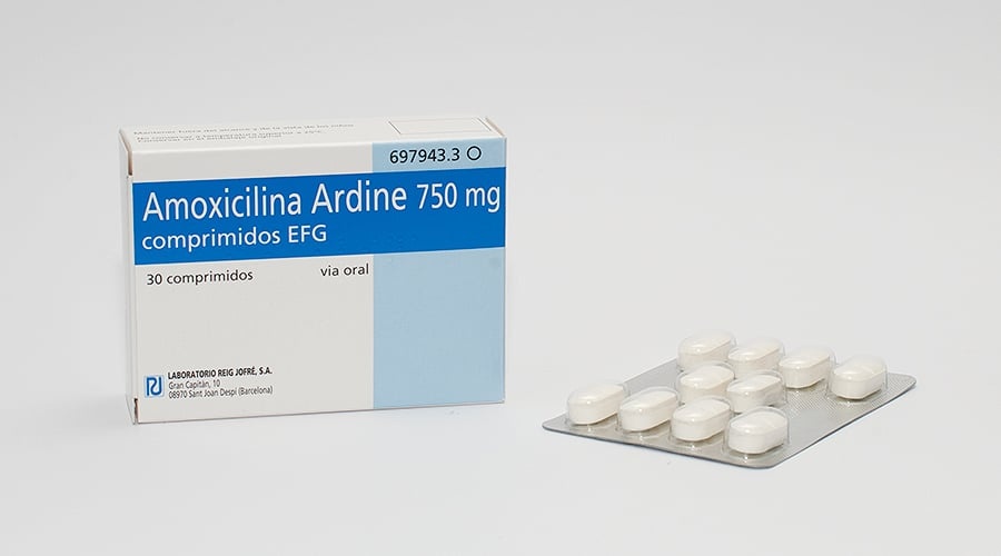 AMOXICILINA ARDINE 750 mg COMPRIMIDOS