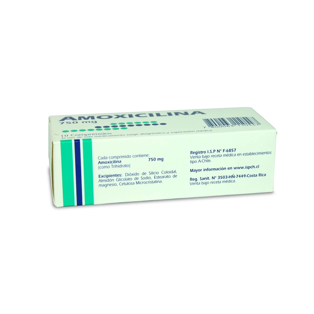 AMOXICILINA TARBIS FARMA 750 mg COMPRIMIDOS DISPERSÍVEIS