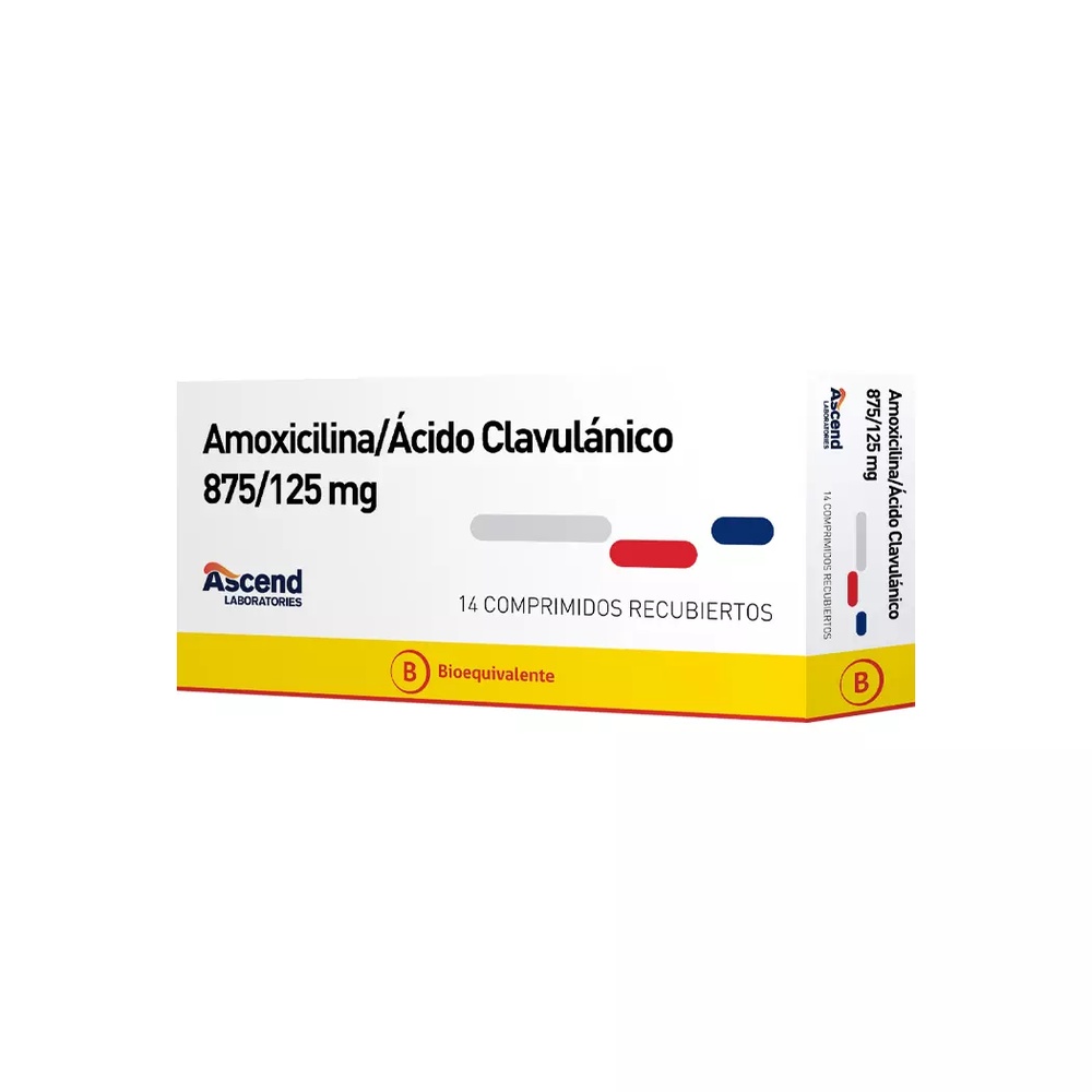 AMOXICILINA/ÁCIDO CLAVULÂNICO TARBIS FARMA 875 mg/125 mg COMPRIMIDOS REVESTIDOS POR PELÍCULA