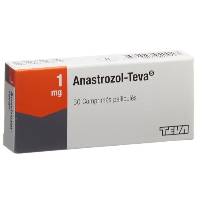 ANASTROZOL TEVA-RATIO 1 mg COMPRIMIDOS REVESTIDOS POR PELÍCULA