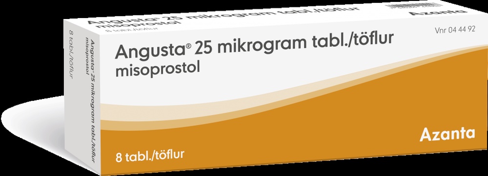 ANGUSTA 25 microgramas comprimidos