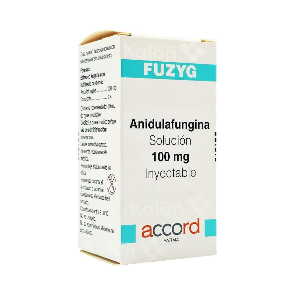 ANIDULAFUNGINA SWANPOND INVESTMENTS 100 mg PÓ PARA CONCENTRADO PARA SOLUÇÃO PARA PERFUSÃO EFG