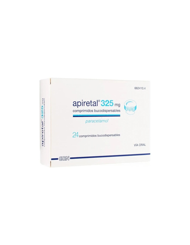 APIRETAL 325 mg COMPRIMIDOS ORODISPERSÍVEIS
