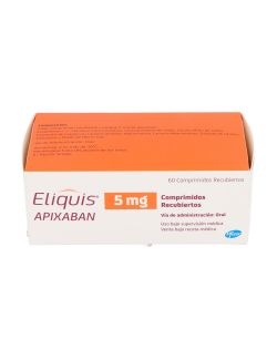 APIXABAN TAD 5 mg COMPRIMIDOS REVESTIDOS POR PELÍCULA