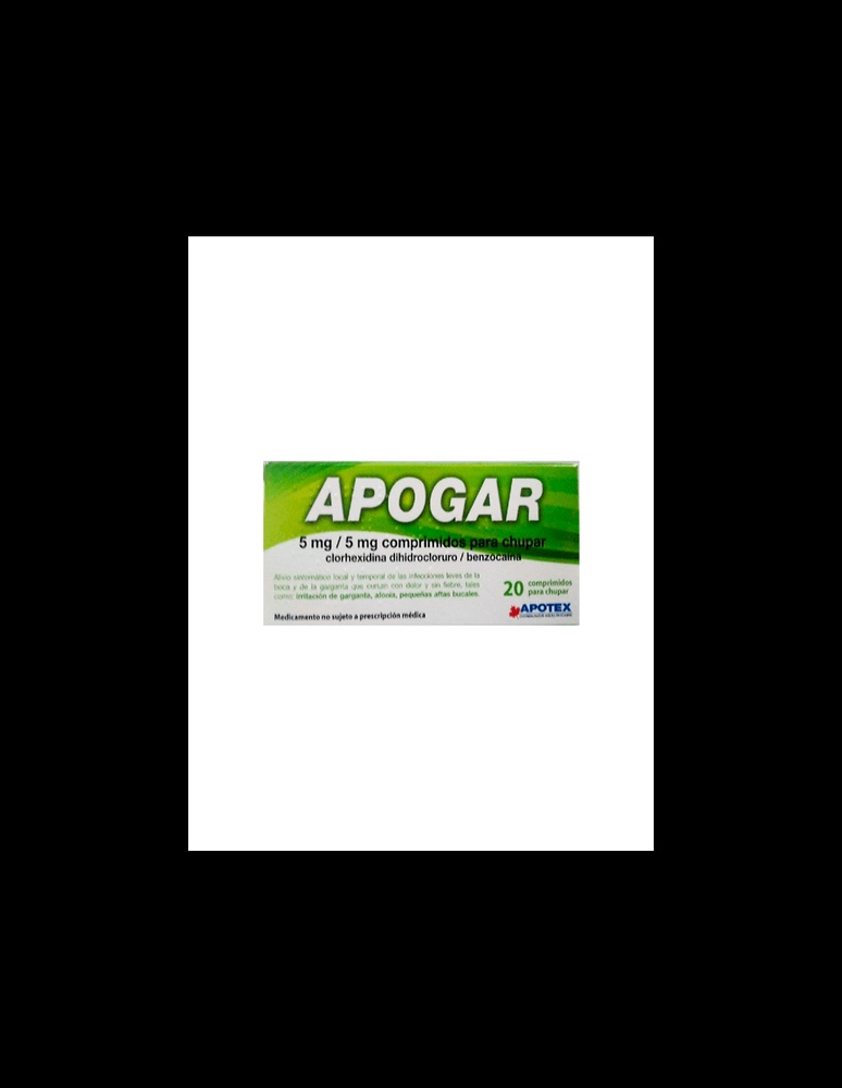 APOGAR 5MG/5MG COMPRIMIDOS PARA CHUPAR