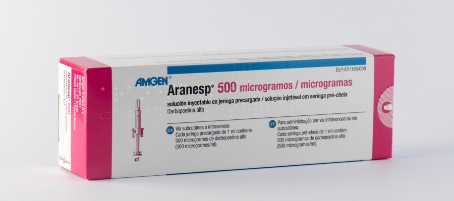 ARANESP 500 microgramas SOLUÇÃO INJETÁVEL EM SERINGA PREENCHIDA