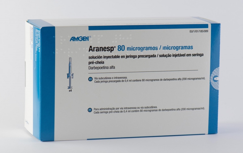 ARANESP 80 microgramas SOLUÇÃO INJETÁVEL EM SERINGA PREENCHIDA
