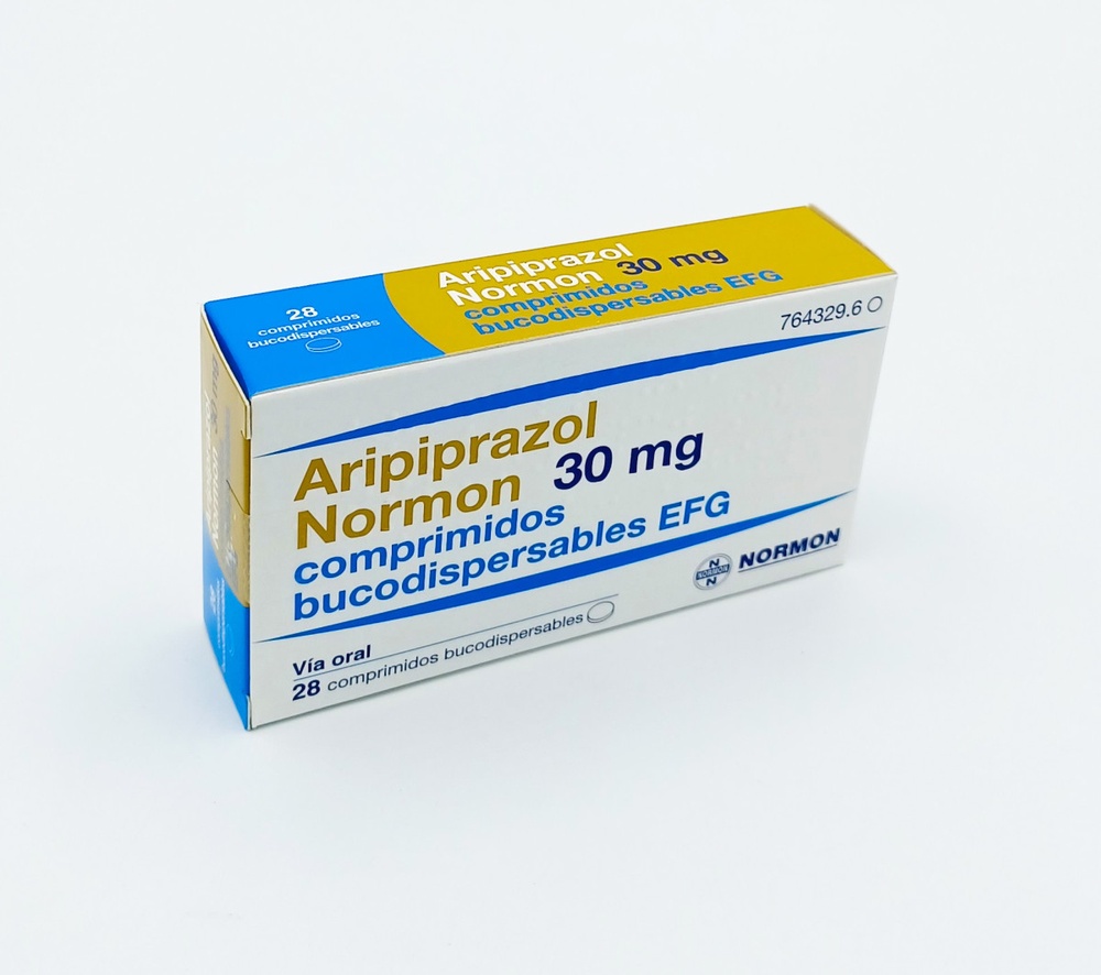 ARIPIPRAZOL NORMOGEN 30 mg COMPRIMIDOS ORODISPERSÍVEIS