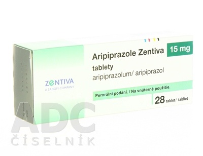 ARIPIPRAZOL Zentiva 15 mg Comprimidos