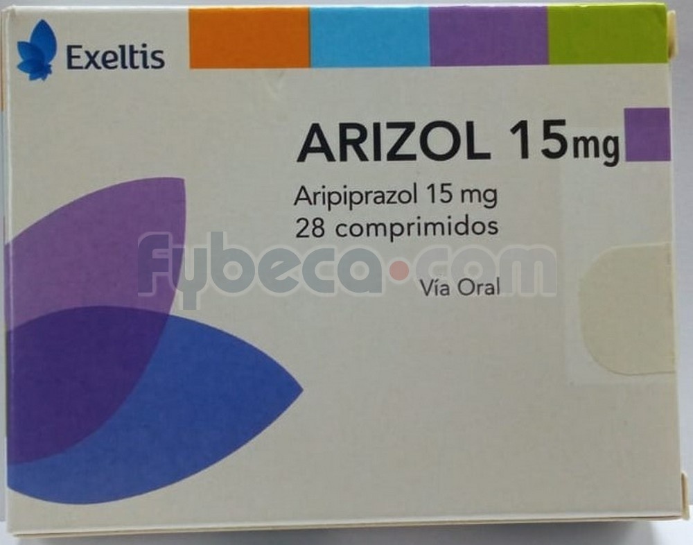 ARIZOL FLAS 15 mg COMPRIMIDOS ORODISPERSÍVEIS