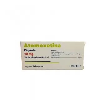 ATOMOXETINA TARBIS 10 mg CÁPSULAS DURAS