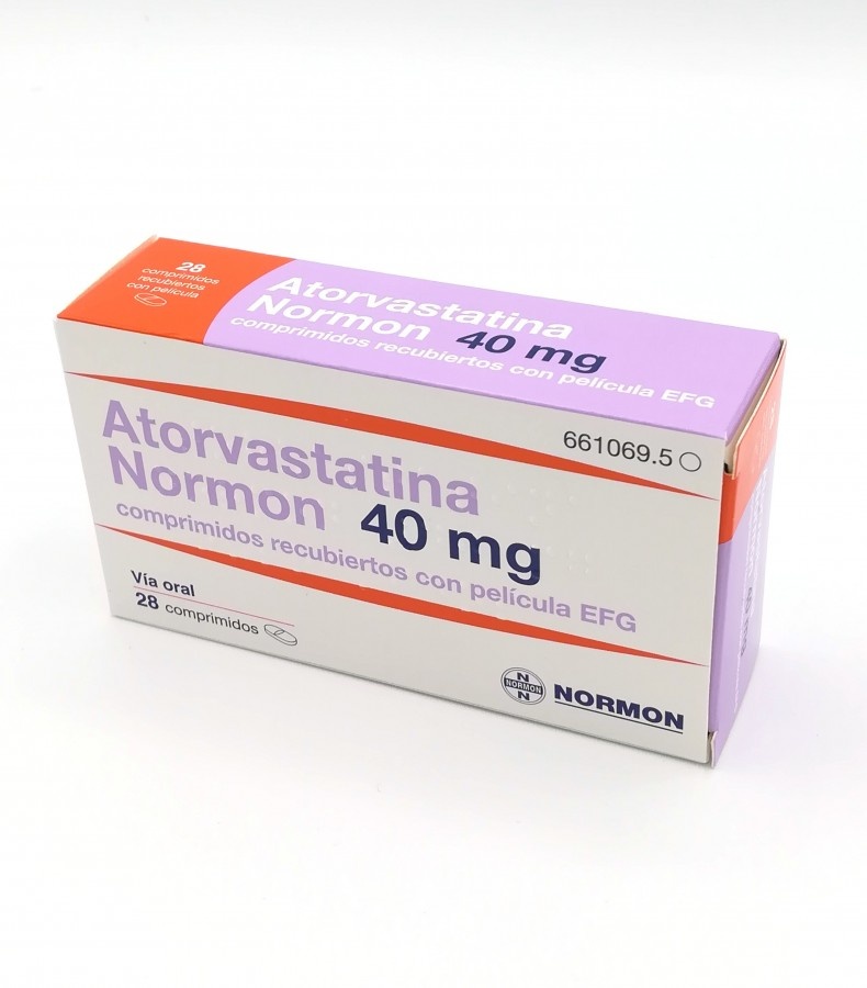 ATORVASTATINA PLACASOD 40 mg COMPRIMIDOS REVESTIDOS POR PELÍCULA
