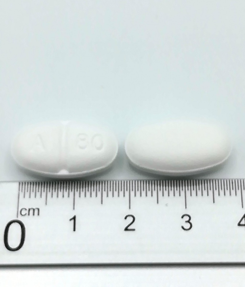ATORVASTATINA PLACASOD 80 mg COMPRIMIDOS REVESTIDOS POR PELÍCULA