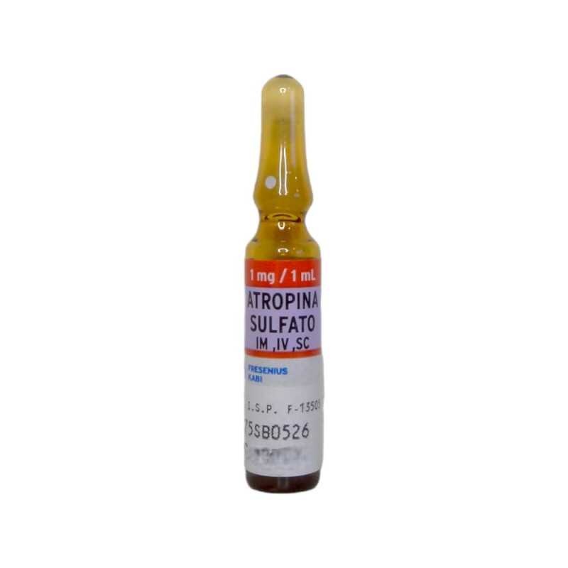 ATROPINA SULFATO SERRA PAMIES 1 mg/mL SOLUÇÃO INJETÁVEL