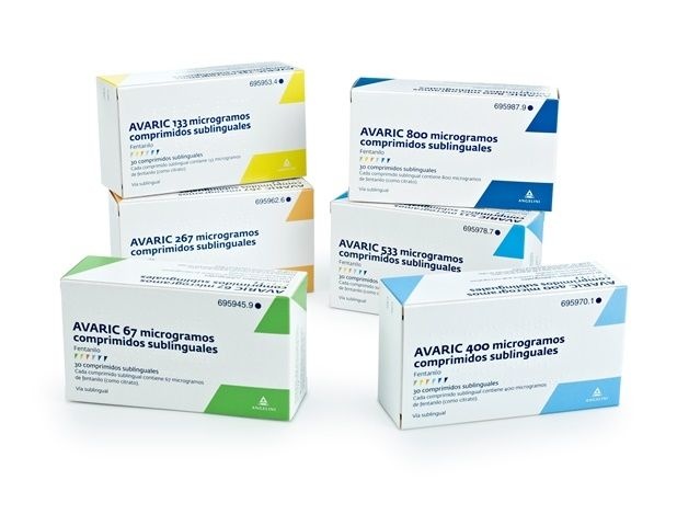 AVARIC 67 microgramas COMPRIMIDOS SUBLINGUAIS