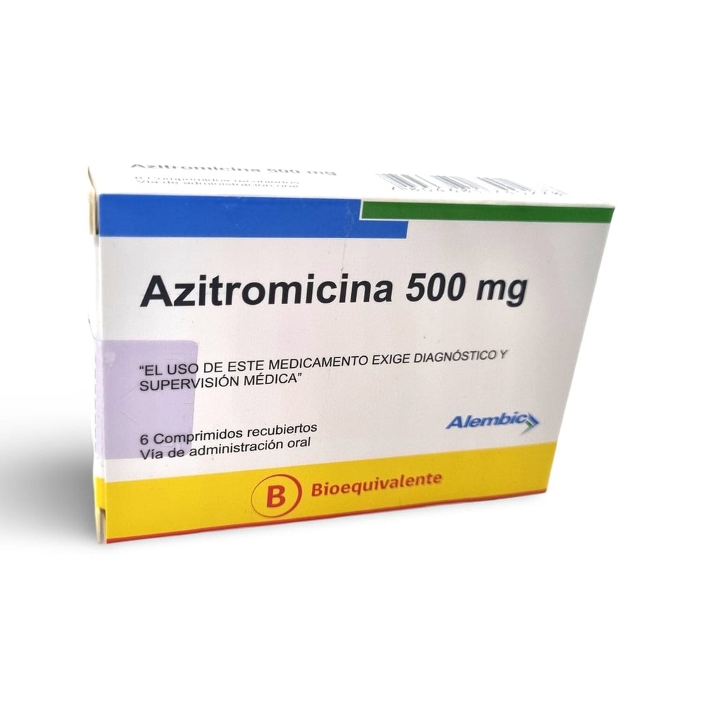 AZITROMICINA AUXIL 500 mg COMPRIMIDOS REVESTIDOS POR PELÍCULA
