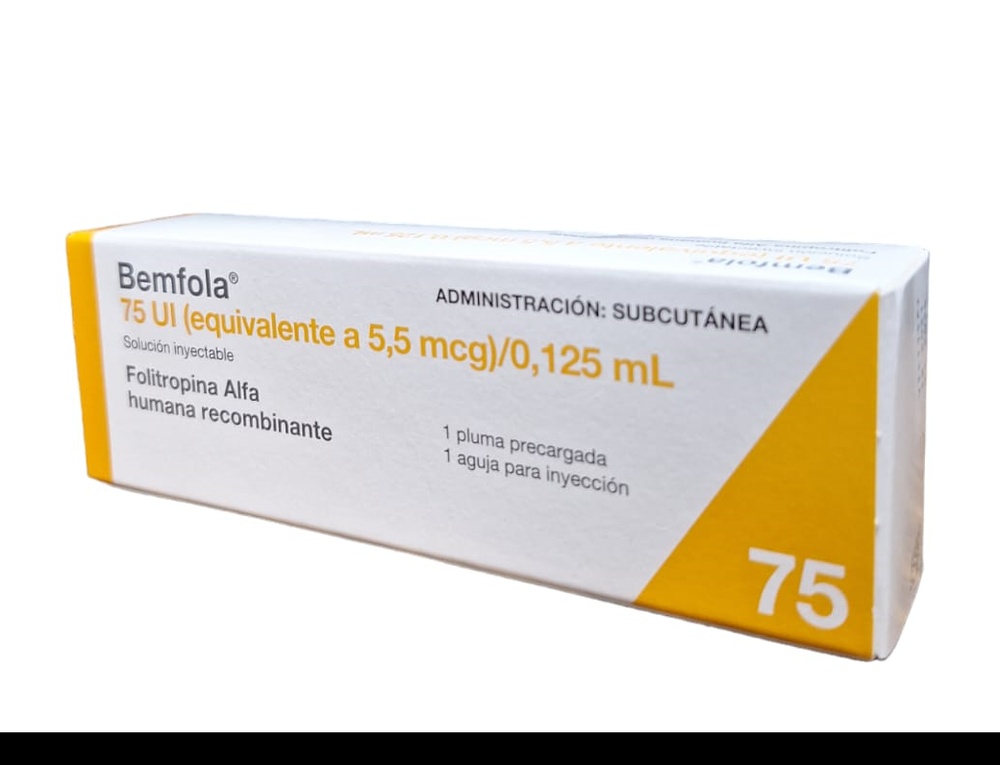BEMFOLA 75 UI/0,125 ml solução injetável em caneta pré-carregada