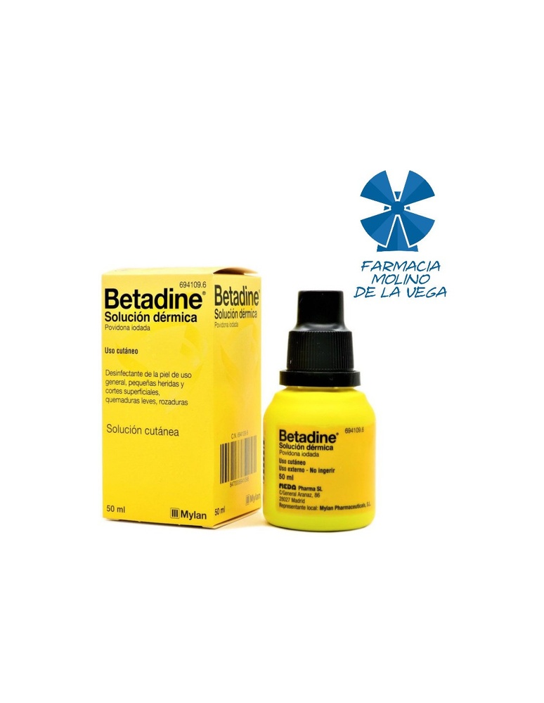 BETADINE SOLUÇÃO DERMÁTICA