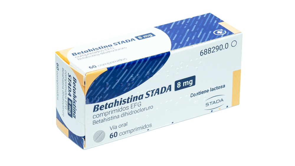 BETAHISTINA STADAGEN 8 mg COMPRIMIDOS
