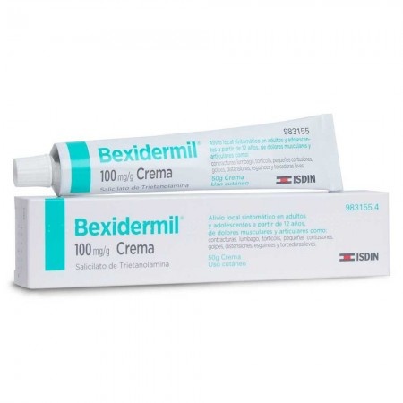 BEXIDERMIL 100 mg/g CREME