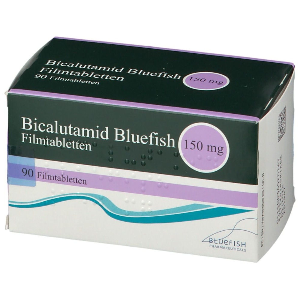 BICALUTAMIDA BLUEFISH 150 mg COMPRIMIDOS REVESTIDOS POR PELÍCULA