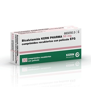 BICALUTAMIDA KERN PHARMA 50 mg COMPRIMIDOS REVESTIDOS POR PELÍCULA