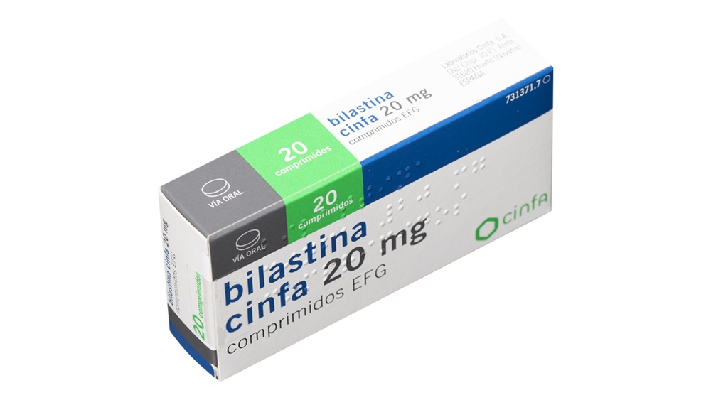 BILASTINA COMBIX 20 mg COMPRIMIDOS
