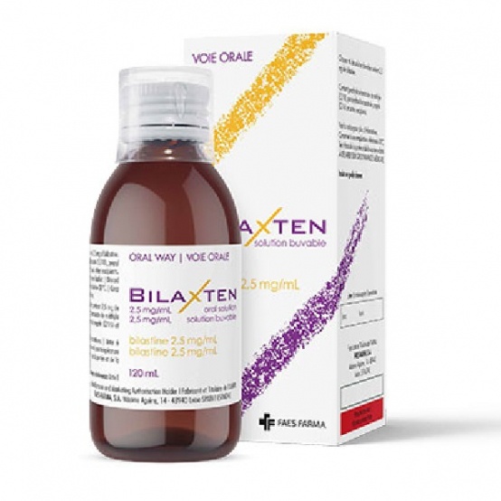 BILAXTEN 2,5 mg/ml SOLUÇÃO ORAL