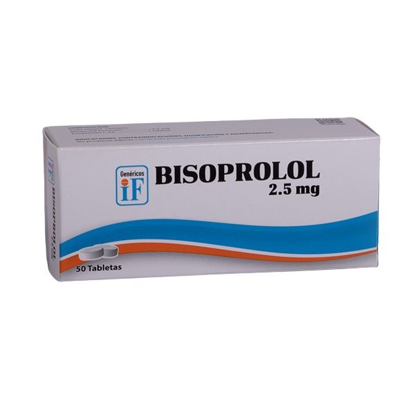 BISOPROLOL BLUEFISH 2,5 mg COMPRIMIDOS