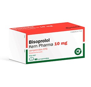 BISOPROLOL KERN PHARMA 10 mg COMPRIMIDOS