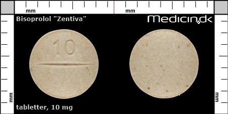 BISOPROLOL ZENTIVA 10 mg COMPRIMIDOS