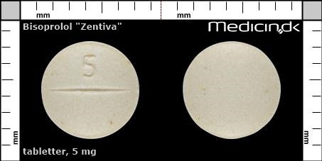 BISOPROLOL ZENTIVA 5 mg COMPRIMIDOS