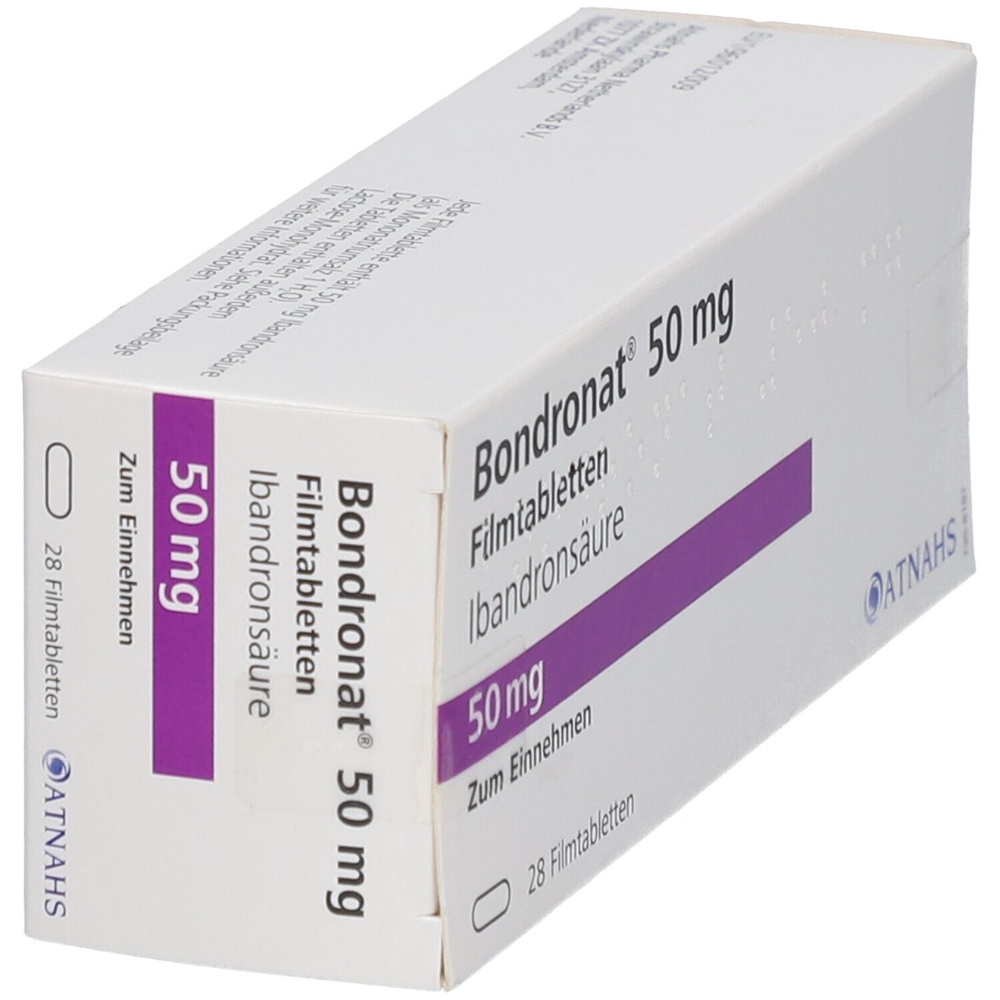 BONDRONAT 50 mg COMPRIMIDOS REVESTIDOS POR PELÍCULA