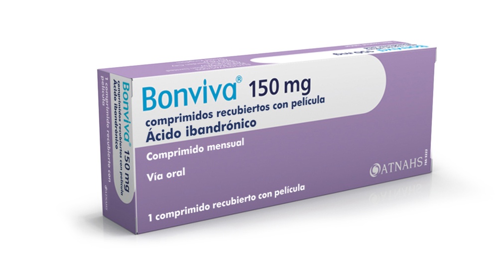 BONVIVA 150 mg COMPRIMIDOS REVESTIDOS POR PELÍCULA