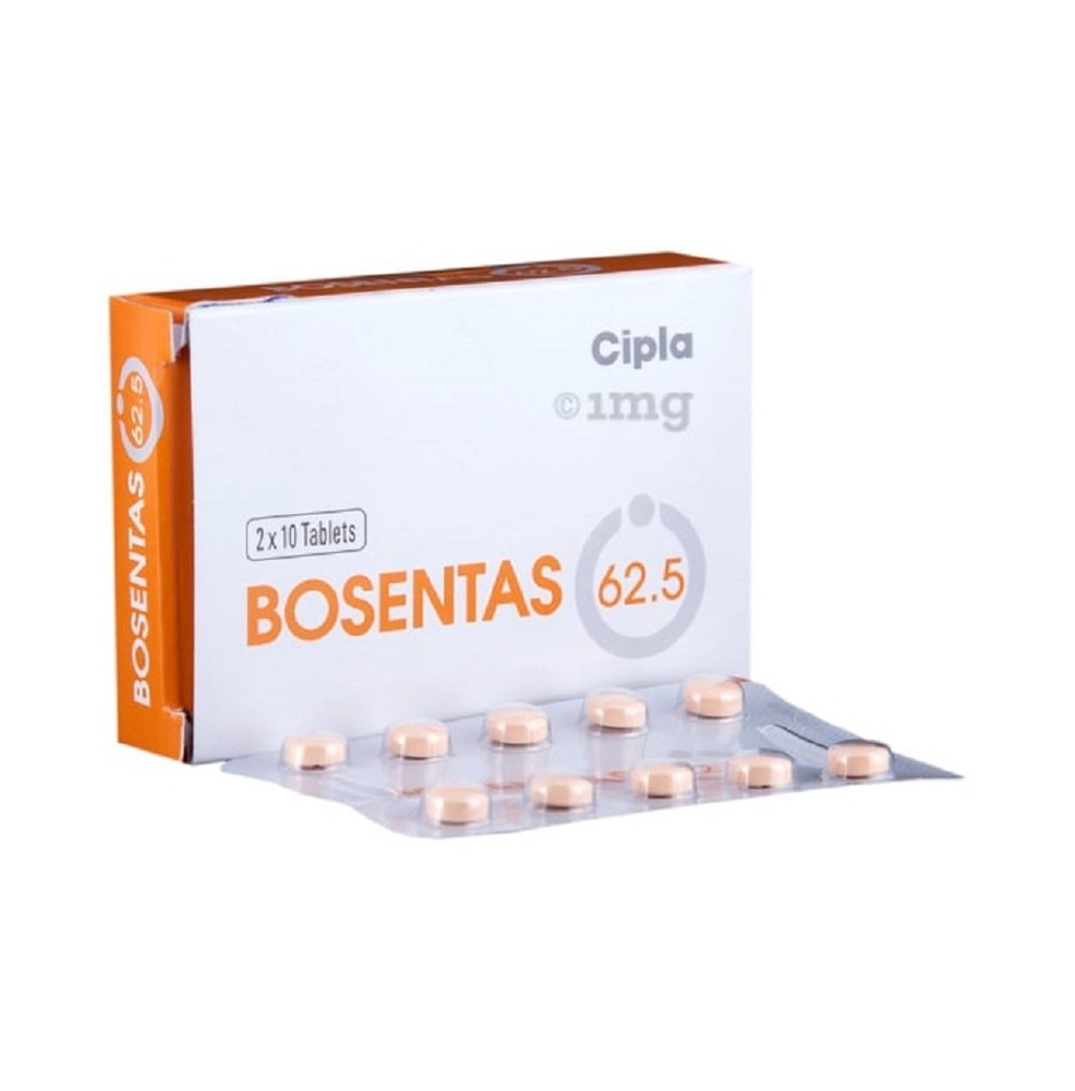 BOSENTAN CIPLA 62,5 mg COMPRIMIDOS REVESTIDOS POR PELÍCULA