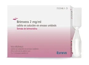 BRIMVERA 2 mg/ml COLÍRIO EM SOLUÇÃO EM EMBALAGEM UNIDOSE