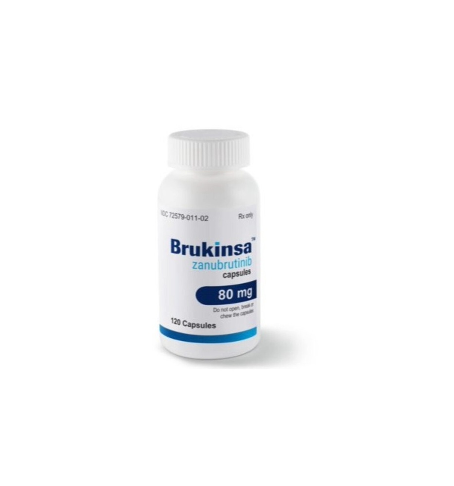 BRUKINSA 80 mg CÁPSULAS DURAS